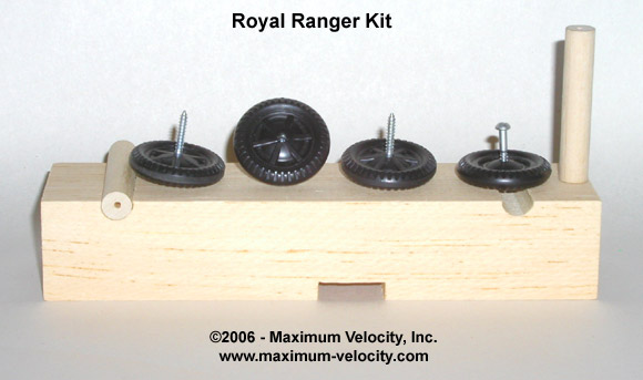 Ranger Derby Car Kit, 2023 Edition 1