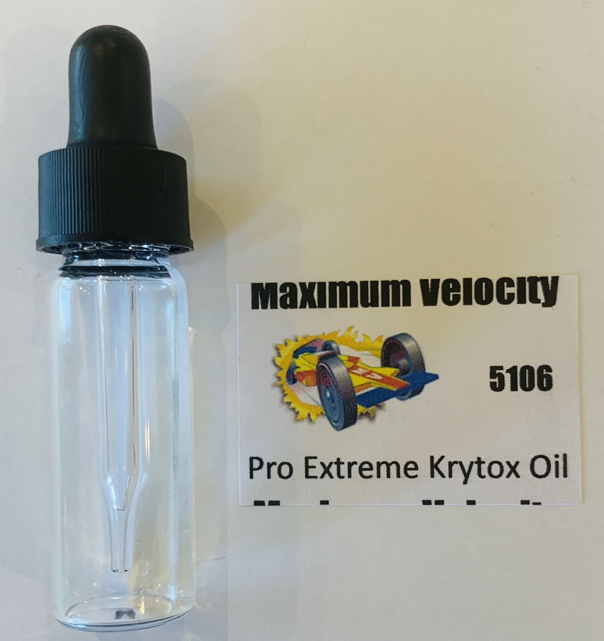 Krytox 100 Pinewood Derby Lube Maximum Velocity