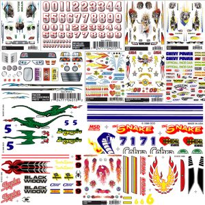 Pinewood Derby Decals and More