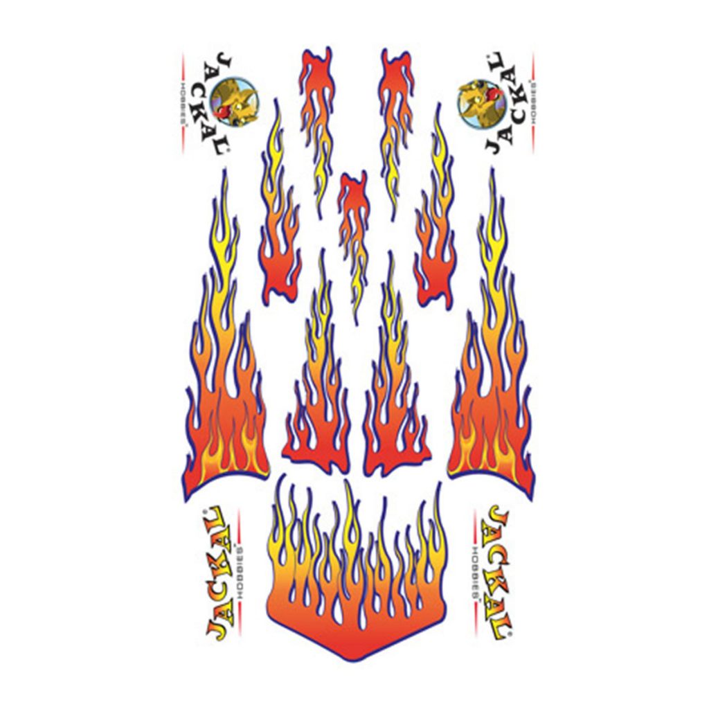 Flaming Pine Sticker Decals | Maximum Velocity